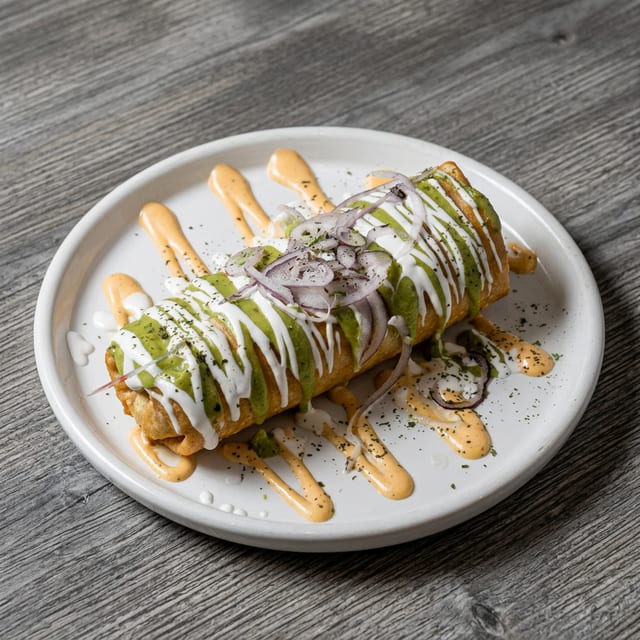 Chimichangas.
